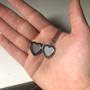 Silver Heart Locket